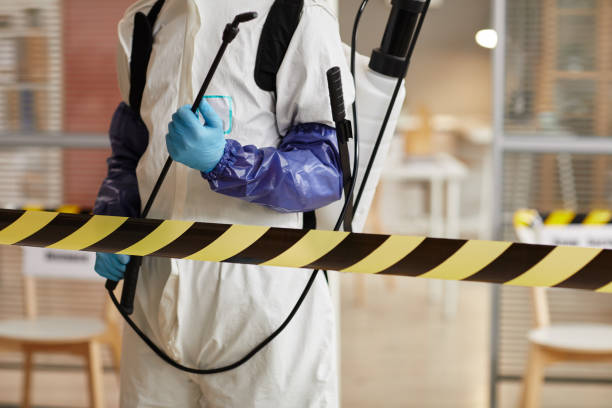 Professional Trauma Scene Cleanup technician working in Newton Falls, OH